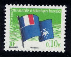 FSAT TAAF Flag 0.10 2008 MNH SG#596 - Ongebruikt