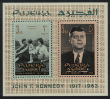 Fujeira President Kennedy Commemoration MS 1965 MNH SG#MS38 MI#Block 1A - Fujeira