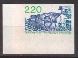 Superbe Coin De Feuille Pérouges YT 2550 De 1988 Sans Trace De Charnière - Unclassified