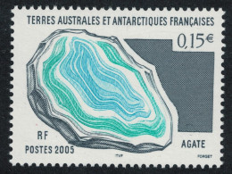 FSAT TAAF Agate Mineral 2005 MNH SG#530 MI#556 - Nuovi