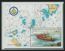 FSAT TAAF Hydrographic Surveys MS 2004 MNH SG#MS528 MI#Block 12 - Unused Stamps