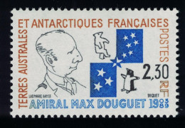 FSAT TAAF Admiral Max Douguet Commemoration 1991 MNH SG#274 MI#272 - Unused Stamps
