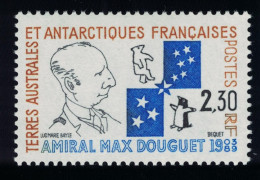 FSAT TAAF Admiral Max Douguet Commemoration 1991 MNH SG#274 MI#272 - Ungebraucht