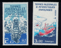 FSAT TAAF Ships 2v 1986 MNH SG#212-213 MI#212-213 - Neufs