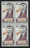 FSAT TAAF Bird Albatross Block Of 4 1985 MNH SG#199 MI#199 - Unused Stamps