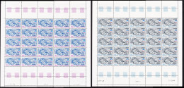 FSAT TAAF Biomass 2v Full Sheets 1985 MNH SG#200-201 MI#200-201 - Unused Stamps