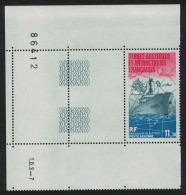 FSAT TAAF Patrol Boat 'Albatros' Corner Control Number 1984 MNH SG#194 MI#194 - Unused Stamps