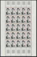 FSAT TAAF Alfred Faure Commemoration Full Sheet 1984 MNH SG#188 MI#188 - Unused Stamps