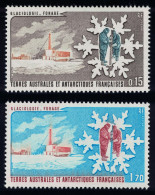 FSAT TAAF Glaciology 2v 1984 MNH SG#182-183 MI#182-183 - Neufs