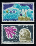 FSAT TAAF Satellite Research 2v 1979 MNH SG#128-129 MI#128-129 Sc#C50-C51 - Unused Stamps