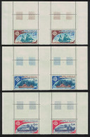 FSAT TAAF Ships 3v Top Gutter Pairs 1976 MNH SG#104-106 MI#98-100 - Ongebruikt