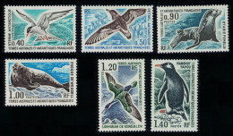 FSAT TAAF Tern Petrel Penguin Birds Antarctic Fauna Seals 6v 1976 MNH SG#98-103 MI#103-108 Sc#58-63 - Ungebraucht