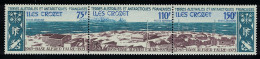 FSAT TAAF Alfred Faure Base 3v Se-tenant Unfolded 1974 MNH SG#89-91 MI#89-91 Sc#C335a - Unused Stamps