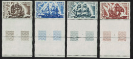 FSAT TAAF Antarctic Ships 4v Margins Coin Labels 1973 MNH SG#85-88 MI#85-88 Sc#C29-C32 - Ungebraucht