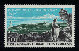 FSAT TAAF Birds Port-aux-Francais And Penguins 1968 MNH SG#46 MI#40 Sc#C14 - Ongebruikt