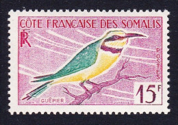 Fr. Somali Little Bee-eater Bird 1958 MNH SG#441 - Andere & Zonder Classificatie