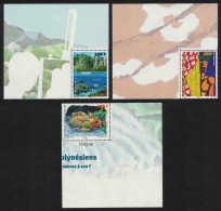 Fr. Polynesia Polynesian Artists 3v Big Corners 2008 MNH SG#1077-1079 MI#1031-1033 - Neufs