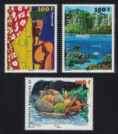 Fr. Polynesia Polynesian Artists 3v 2008 MNH SG#1077-1079 MI#1031-1033 - Unused Stamps