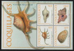 Fr. Polynesia Shells MS 2007 MNH SG#MS1053 MI#Block 33 - Neufs