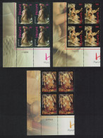 Fr. Polynesia Dancers Heiva 2007 3v Corner Blocks Of 4 Number 2007 MNH SG#1057-1059 - Unused Stamps