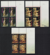 Fr. Polynesia Dancers Heiva 2007 3v Corner Blocks Of 4 PM 2007 MNH SG#1057-1059 - Unused Stamps