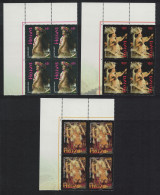 Fr. Polynesia Dancers Heiva 2007 3v Corner Blocks Of 4 2007 MNH SG#1057-1059 - Ungebraucht