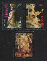 Fr. Polynesia Dancers Heiva 2007 3v 2007 MNH SG#1057-1059 - Ungebraucht