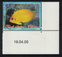 Fr. Polynesia Fish Centropyde Flavissima 130f Corner 2005 MNH SG#1002 MI#947 - Nuovi