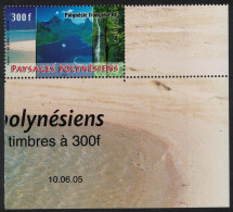 Fr. Polynesia Tourism 300f Corner Date 2005 MNH SG#1010 - Ongebruikt