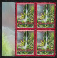 Fr. Polynesia Chinese New Year Bamboo Block Of 4 2005 MNH SG#993 - Neufs