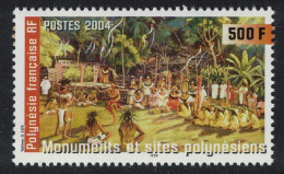 Fr. Polynesia Ceremonial Dance 500f 2004 MNH SG#977 - Nuovi