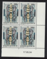 Fr. Polynesia Tiki Corner Block Of 4 Date 2003 MNH SG#968 - Nuovi