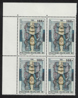 Fr. Polynesia Tiki Corner Block Of 4 2003 MNH SG#968 - Unused Stamps