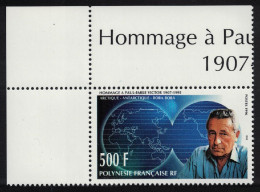 Fr. Polynesia Paul-Emile Victor Polar Explorer Corner 1996 MNH SG#748 - Unused Stamps