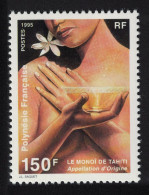 Fr. Polynesia Tahiti Monoi Blend Of Coconut Oil And Tiare Flower 1995 MNH SG#725 - Neufs