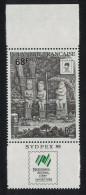 Fr. Polynesia Baron Von Krusenstern Engraving 'Sydpex 88' With Label 1988 MNH SG#539 - Unused Stamps