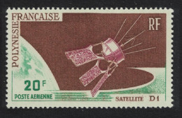 Fr. Polynesia Launching Of Satellite D1 1966 MNH SG#54 - Nuovi