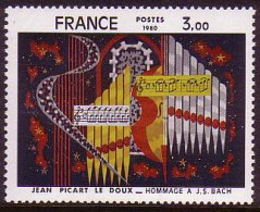 France Tapestry By JP Le Doux 'Homage To J S Bach' 1980 MNH SG#2339 - Ongebruikt