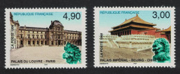 France Ancient Palaces Corners 1998 MNH SG#3523-3524 - Unused Stamps