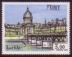 France B Buffet 'Institut De France' Painting 1978 MNH SG#2249 - Nuovi