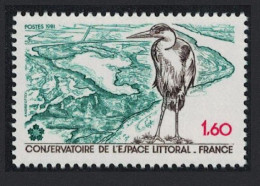 France Grey Heron Bird 1981 MNH SG#2421 MI#2272 - Neufs