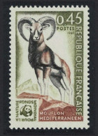 France WWF European Mouflon 1969 MNH SG#1847 MI#1863 Sc#1257 - Nuovi