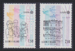 Finland Music Europa CEPT 2v 1985 MNH SG#1083-1084 - Neufs