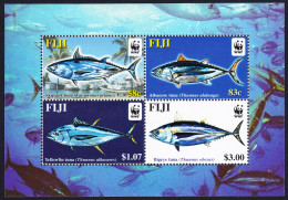 Fiji WWF Pacific Tunas MS 2004 MNH SG#MS1217 MI#Block 45 I Sc#1006 - Fiji (1970-...)