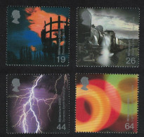 Great Britain Beacon Train Millennium Projects Fire And Light 4v 2000 MNH SG#2129-2132 Sc#1894-1897 - Neufs