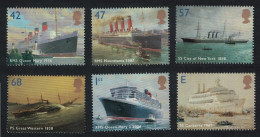 Great Britain Ocean Liners 6v 2004 MNH SG#2448-2453 Sc#2202-2207 - Nuovi
