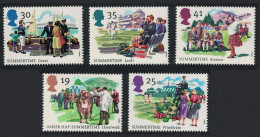 Great Britain Cricket Sailing Summertime 5v 1994 MNH SG#1834-1838 Sc#1572-1576 - Unused Stamps