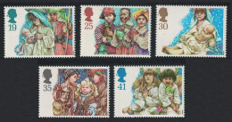 Great Britain Christmas 1994 Children's Nativity Plays 5v 1994 MNH SG#1843-1847 Sc#1581-1585 - Unused Stamps