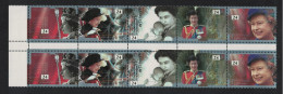 Great Britain 40th Anniversary Of Accession 5v Gutter Strip 1992 MNH SG#1602-1606 - Unused Stamps