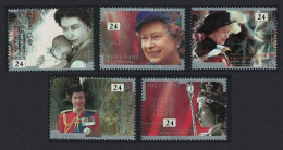 Great Britain 40th Anniversary Of Accession 5v 1992 MNH SG#1602-1606 - Neufs